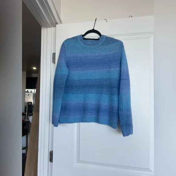 Vince Space Dye Crew Sweater size M EUC - Picture 4 of 9